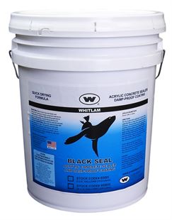 BLACK SEAL Acrylic Concrete Sealer and Damp Proof Coating