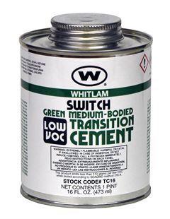 SWITCH Transition Green Medium Bodied Low VOC Cement