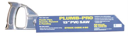 PLUMB-PRO® 13 Inch PVC Saw