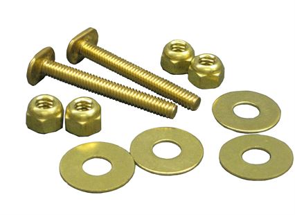 PLUMB-PRO® Closet Bolts - Break-A-Way Solid Brass Toilet Flange Bolt Sets