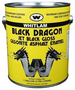 BLACK DRAGON Black Gilsonite® Asphalt Paint