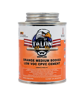 TALON™ CPVC Orange Medium Bodied Low VOC Cement