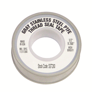 WHITLAM Stainless Steel PTFE (Polytetrafluoroethylene) Tape