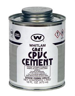 WHITLAM CPVC Gray Heavy Bodied Low VOC Cement