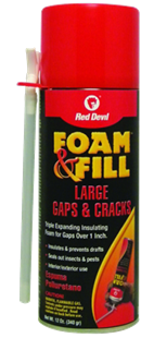 RED DEVIL FOAM & FILL® Large Gaps & Cracks