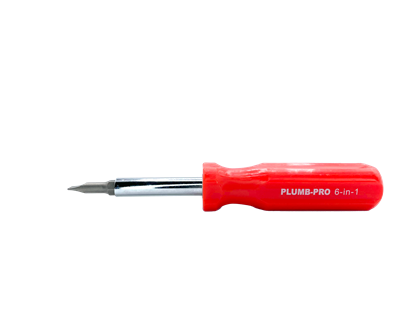 PLUMB-PRO® 6 IN 1 Slotted Phillips™ Screwdriver