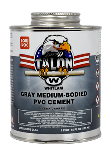 TALON™ Gray Medium Bodied Low VOC PVC Cement