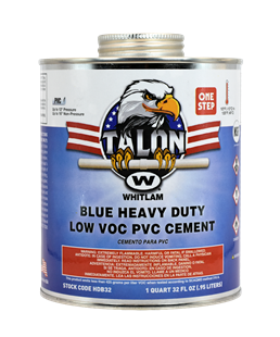 TALON™ Blue Heavy Duty Low VOC PVC Cement